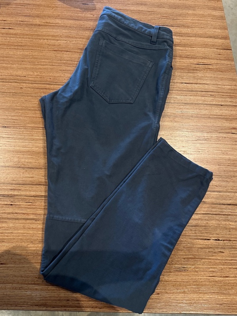 lululemon athletica Men's Dark Blue Stretch Chinos